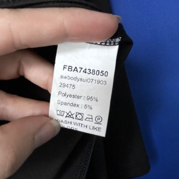 Women's Black Deep V-Neck Bodysuit Flare Sleeve 2XL Whimsygoth Fairygrunge Moody - Picture 7 of 8